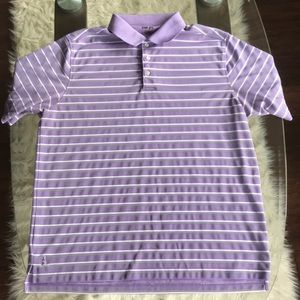 Ping Purple/White Short Sleeve Tee
